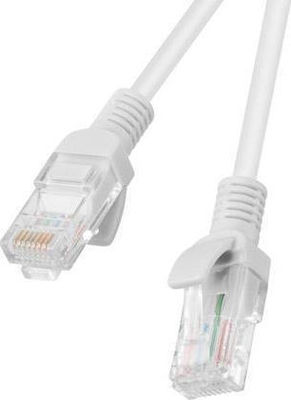 Lanberg U/UTP Cat.5e Καλώδιο Δικτύου Ethernet 1.5m Λευκό