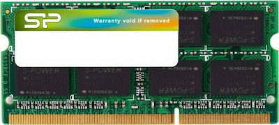 Silicon Power 4GB DDR3 RAM με Ταχύτητα 1600 για Laptop SODIMM