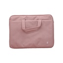 Moveteck Αδιάβροχη Τσάντα Ώμου / Χειρός για Laptop 14.7&quot; σε Ροζ χρώμα