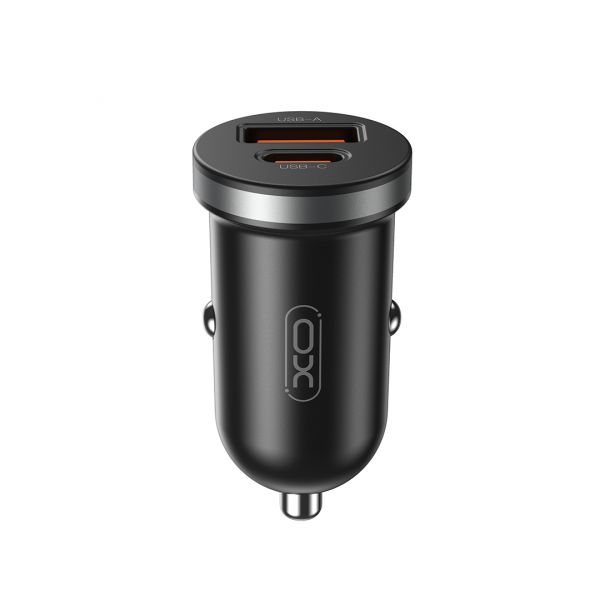 XO CC56 Mini Car Charger A+C Single Port 30W/Simultaneous 5V3A