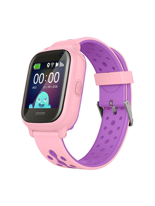 INTIME GPS smartwatch για παιδιά IT-056, 1.33&quot;, camera, 2G, IPX7, ροζ