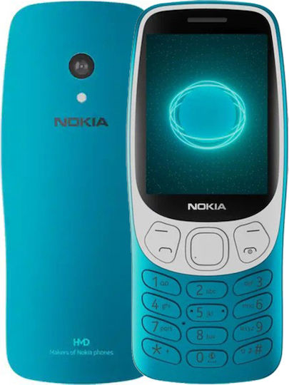 NOKIA 3210 (2024) 4G 2.4″ DUAL SIM 64MB/128MB (TA-1618) Scuba Blue GR