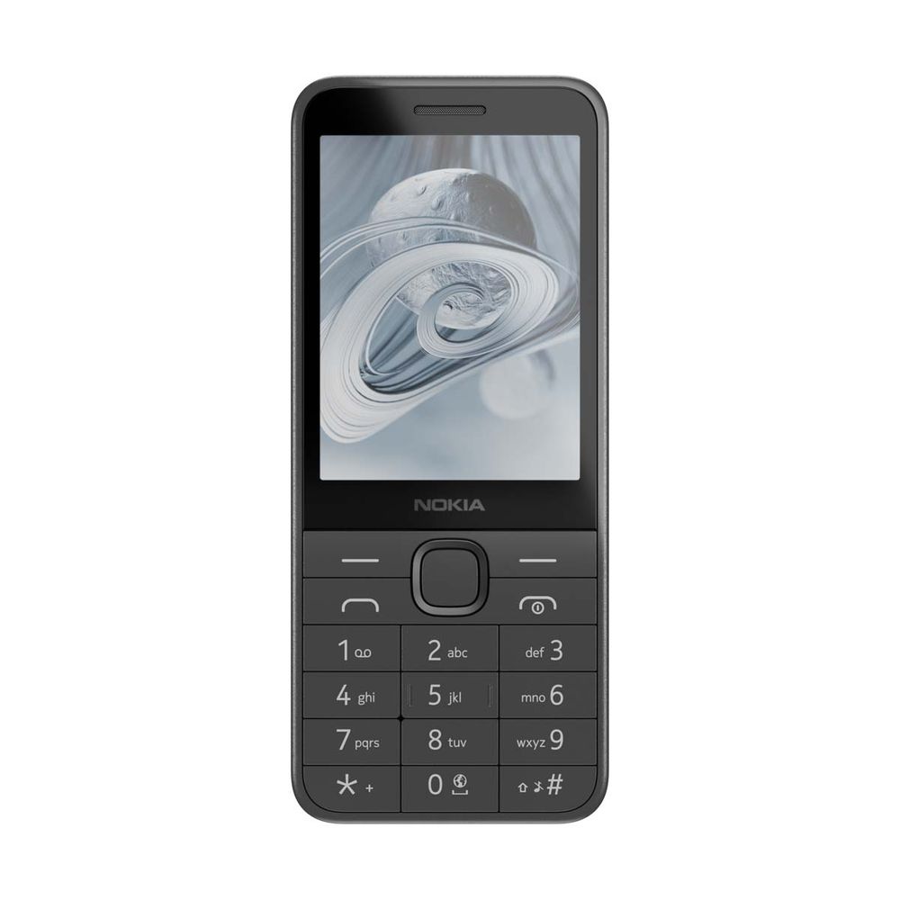 Nokia 215 4G (2024) Dual SIM Κινητό Μαύρο DUAL SIM 64MB/128MB (TA-1614) BLACK GR