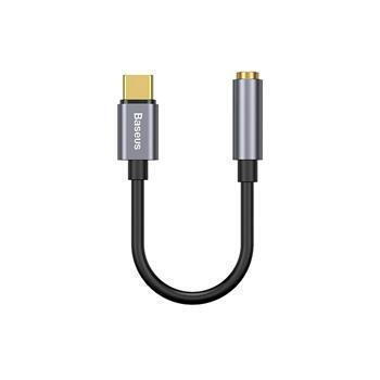 Baseus Μετατροπέας USB-C male σε 3.5mm female Γκρι (CATL54-0G)