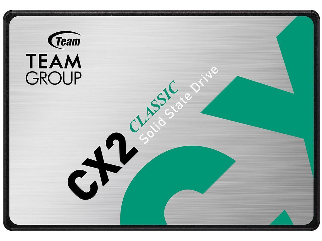 Team Group CX2 2.5&quot; 256GB SATA III 3D NAND Internal Solid State Drive (SSD) T253