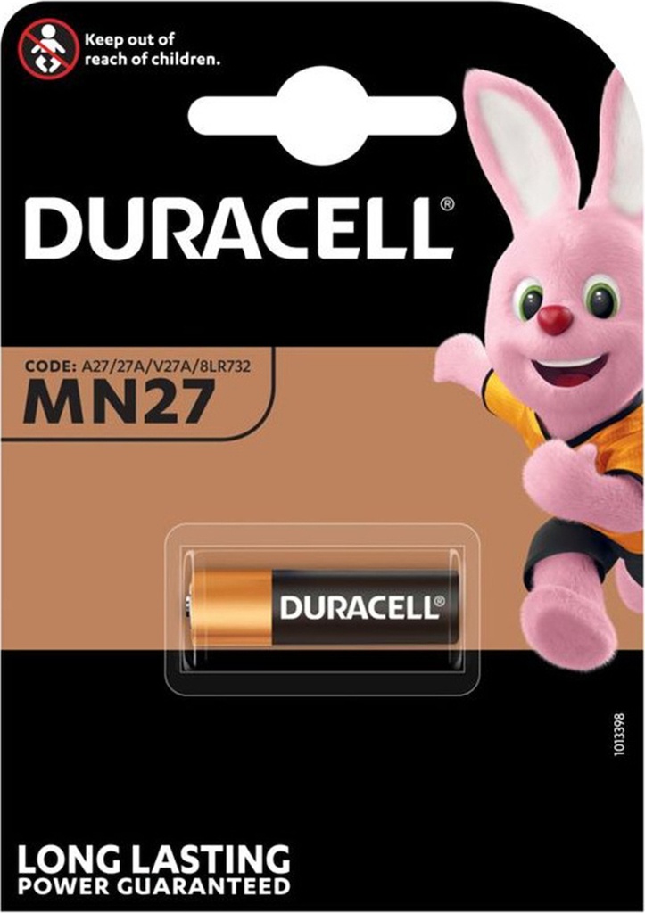 Duracell Αλκαλική Μπαταρία A27 12V 1τμχ