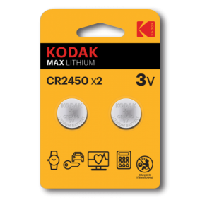 Kodak Max lithium CR2450, 2pcs