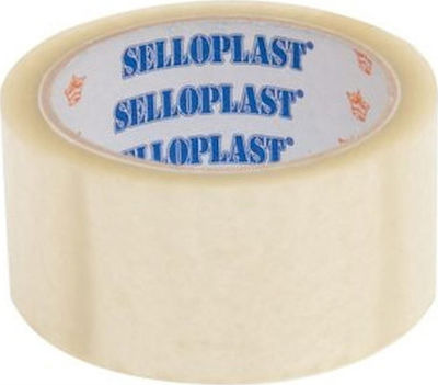 SELLOPLAST Αυτοκόλλητη ταινία SEL-005, διάφανη, 48mm, 60m, 6τμχ