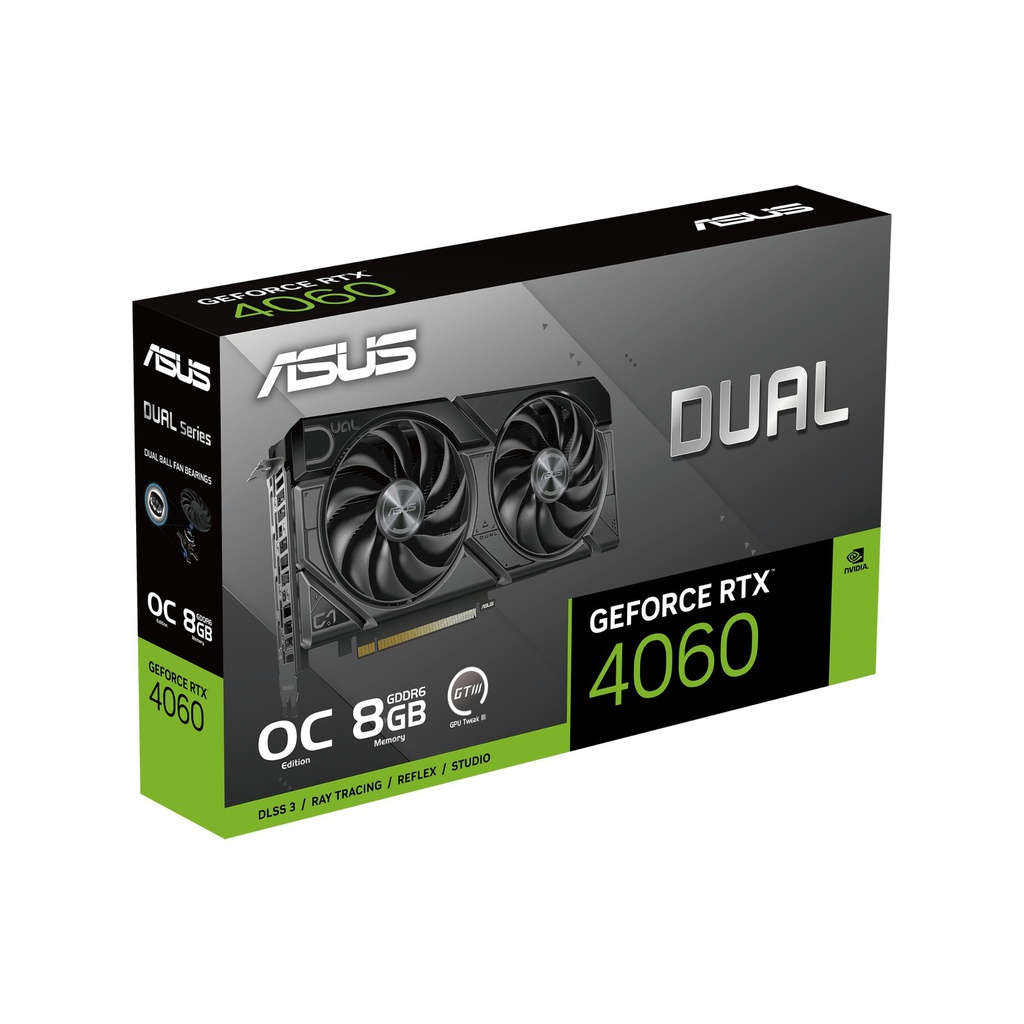 ASUS Dual -RTX4060-O8G-EVO NVIDIA GeForce RTX 4060 8 GB GDDR6