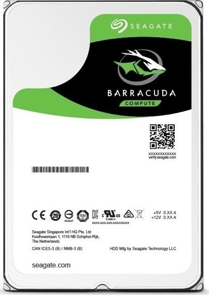 Seagate Barracuda 1TB HDD Σκληρός Δίσκος 2.5&quot; SATA III 5400rpm με 128MB Cache για PS4 / Laptop / Desktop