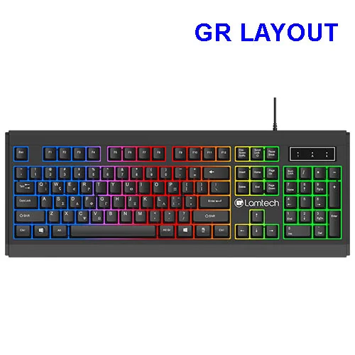 Keyboard Rainbow Wired GR Lamtech