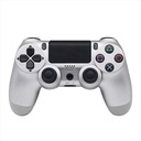 Doubleshock Ασύρματο Gamepad για PS4 Ασημί