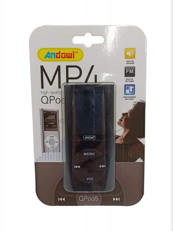 ΕΠΑΝΑΦΟΡΤΙΖΟΜΕΝΟ MP4 PLAYER ANDOWL QPOD5