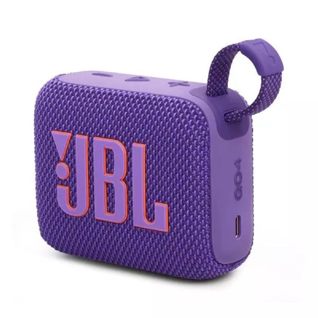 JBL Go 4 Αδιάβροχο Ηχείο Bluetooth 4.2W με Διάρκεια Μπαταρίας έως 7 ώρες Μωβ