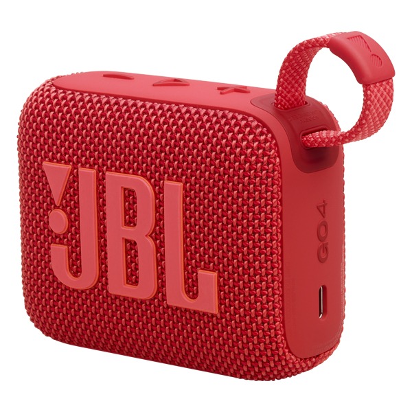 JBL Go 4 Αδιάβροχο Ηχείο Bluetooth 4.2W με Διάρκεια Μπαταρίας έως 7 ώρες Κόκκινο