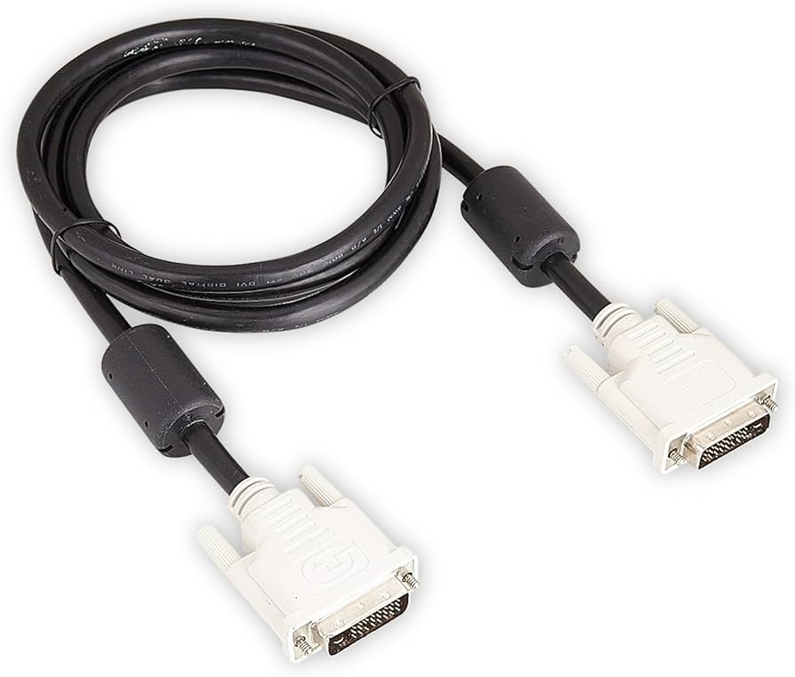 DVI Cable 1.8m DVI-D White