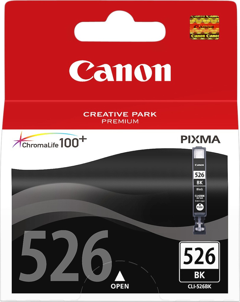 Μελάνι Canon CLI-526BK Black.