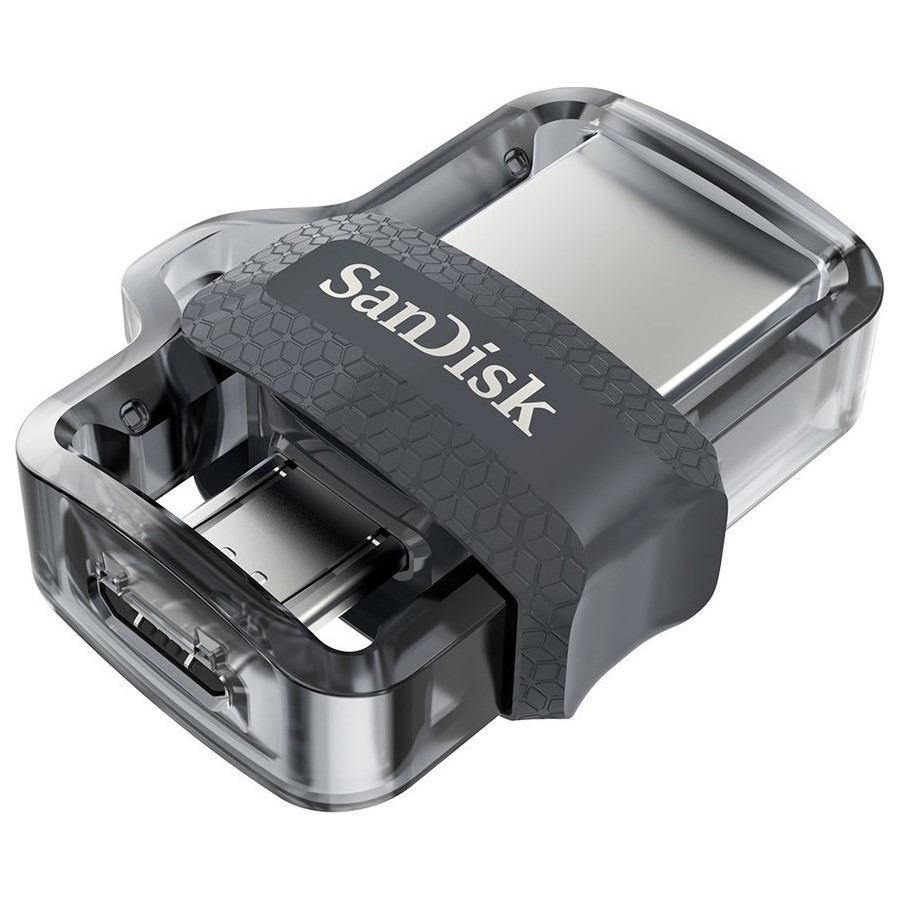 Sandisk Ultra Dual Drive M3.0 32GB USB Stick Μαύρο