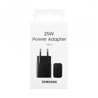 Samsung Φορτιστής Χωρίς Καλώδιο GaN με Θύρα USB-C 25W Power Delivery Μαύρος (EP-T2510N)