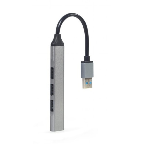 Gembird USB 3.1 Hub 4 Θυρών με σύνδεση USB-A Ασημί