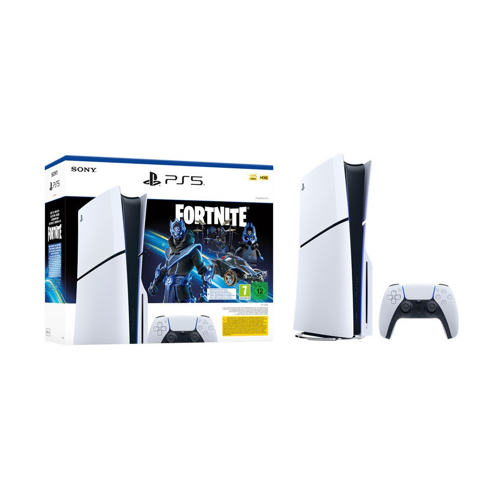 Sony Playstasion 5 Standard Slim Edition (Disc) D Chassis (CFI-2016)+Fortnite Cobalt Star