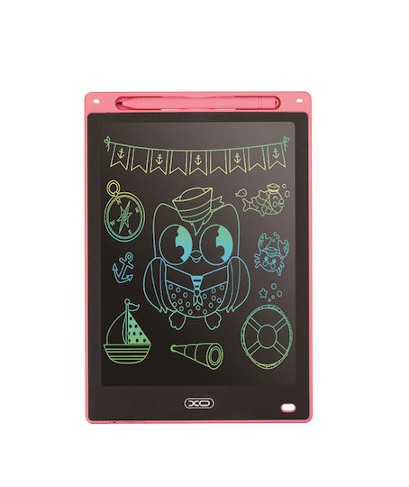 XO V01 LCD Ηλεκτρονικό Σημειωματάριο 10&quot; Ροζ