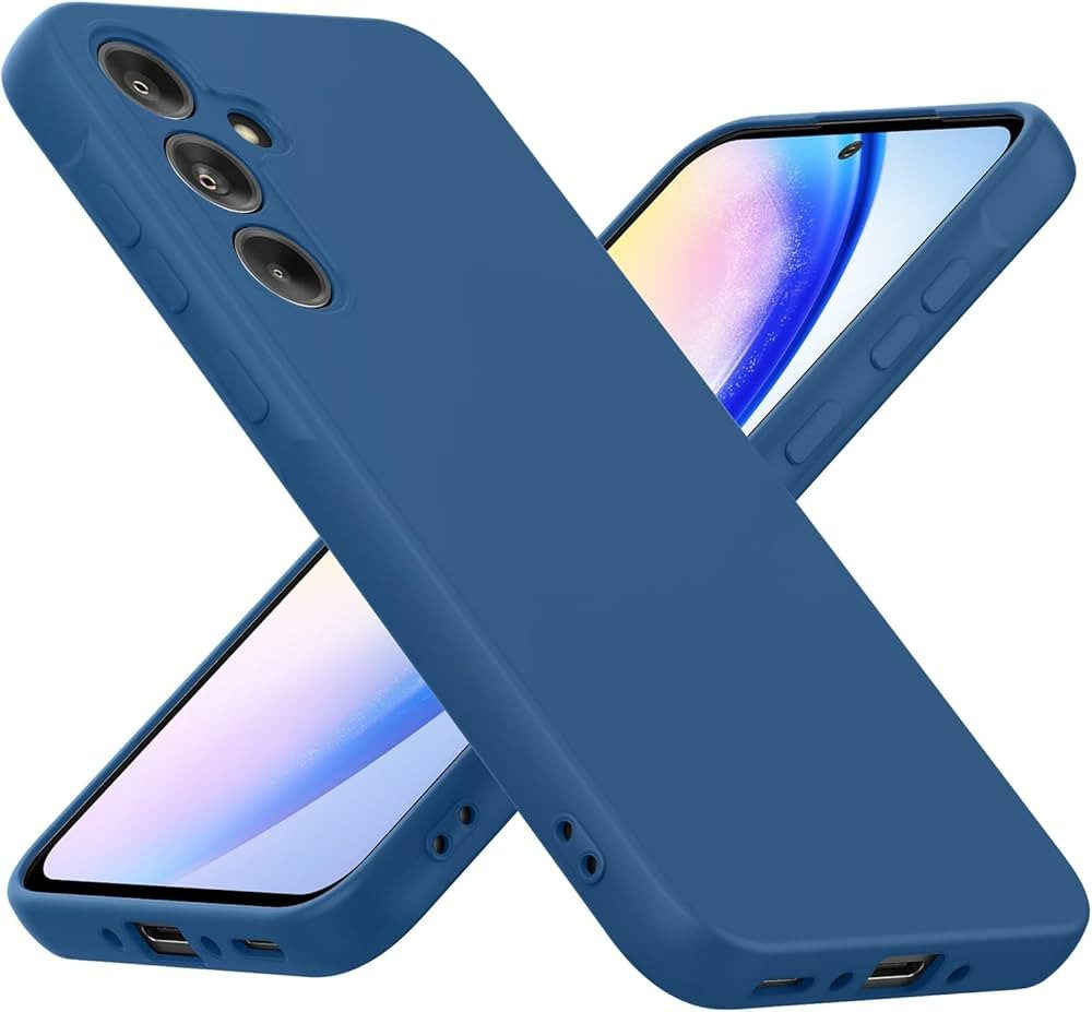 Θήκη Σιλικόνης Samsung A55 Μπλέ