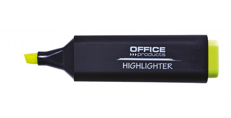 Highlighter OFFICE PRODUCTS, 1-5mm (line), yellow
