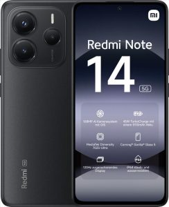 Xiaomi Redmi Note 14 5G NFC 6GB/128GB Midnight Black