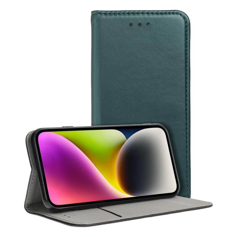 Θήκη Βιβλίο Samsung Galaxy A56 5G Γκρί-Πράσινο