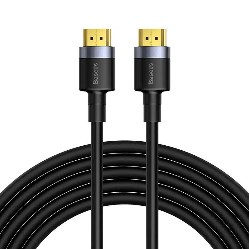 Baseus Καλώδιο 4KHDMI Male σε 4KHDMI Male Cafule 5m (Μαύρο)