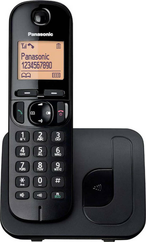 Panasonic KX-TGC310 Ασύρματο Τηλέφωνο με Aνοιχτή Aκρόαση Μαύρο