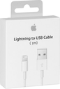 Apple USB-A to Lightning Cable Λευκό 1m