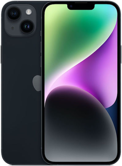 Apple iPhone 14 Plus (6GB/128GB) Midnight Black Refurbished Grade με μπαταρία 100%