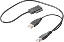 GEMIBRD ADAPTER USB + POWER - SATA SLIM SSD