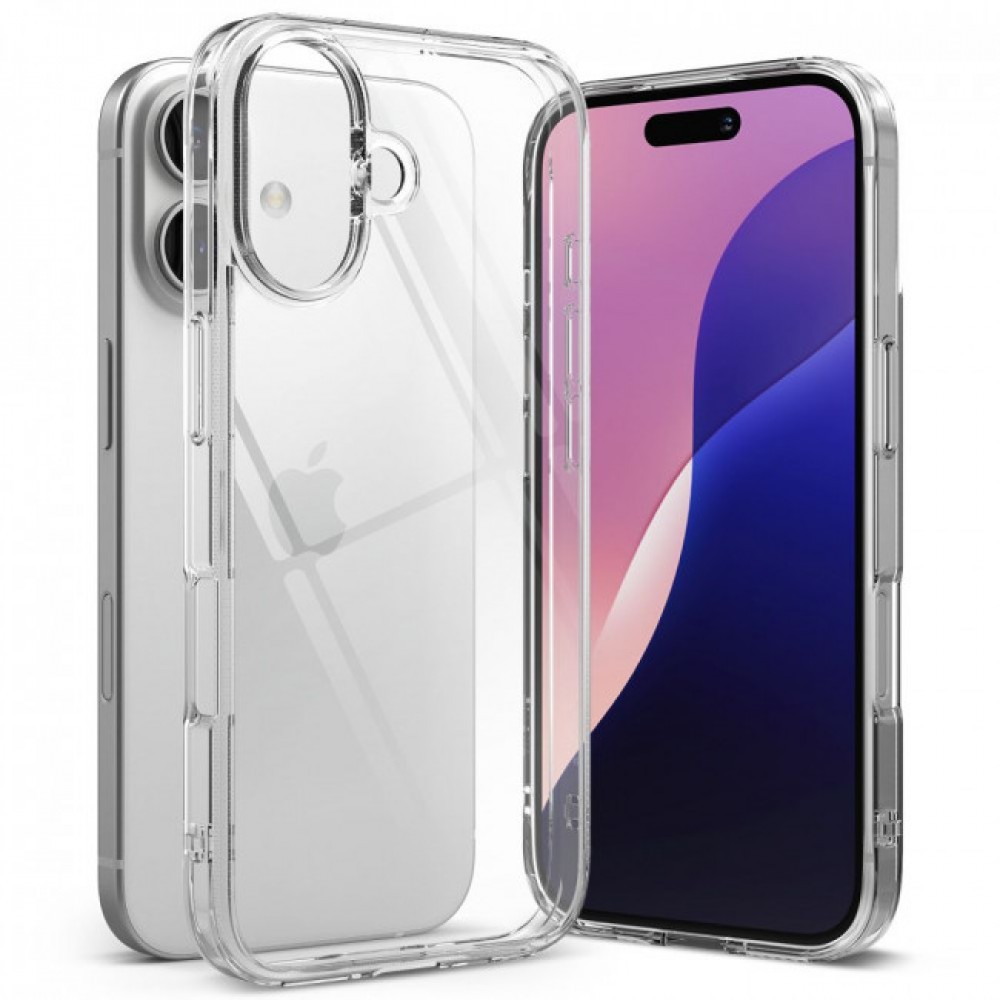 Oem Θήκη Σιλικόνης 2,0 mm Για Apple iPhone 16 5G 6,1" Διάφανο