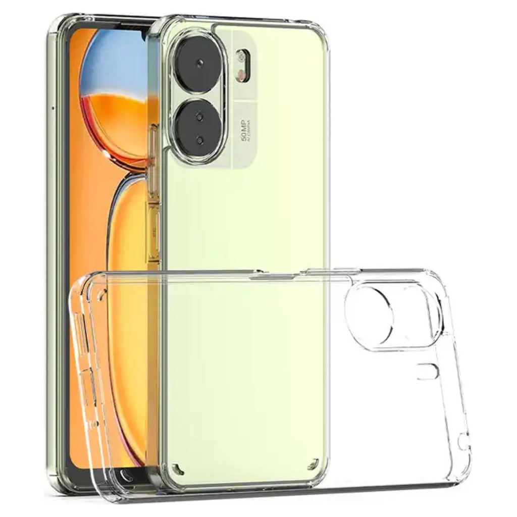 Θήκη Σιλικόνης 1,0 mm Για Xiaomi Redmi 13C 4G Διάφανο