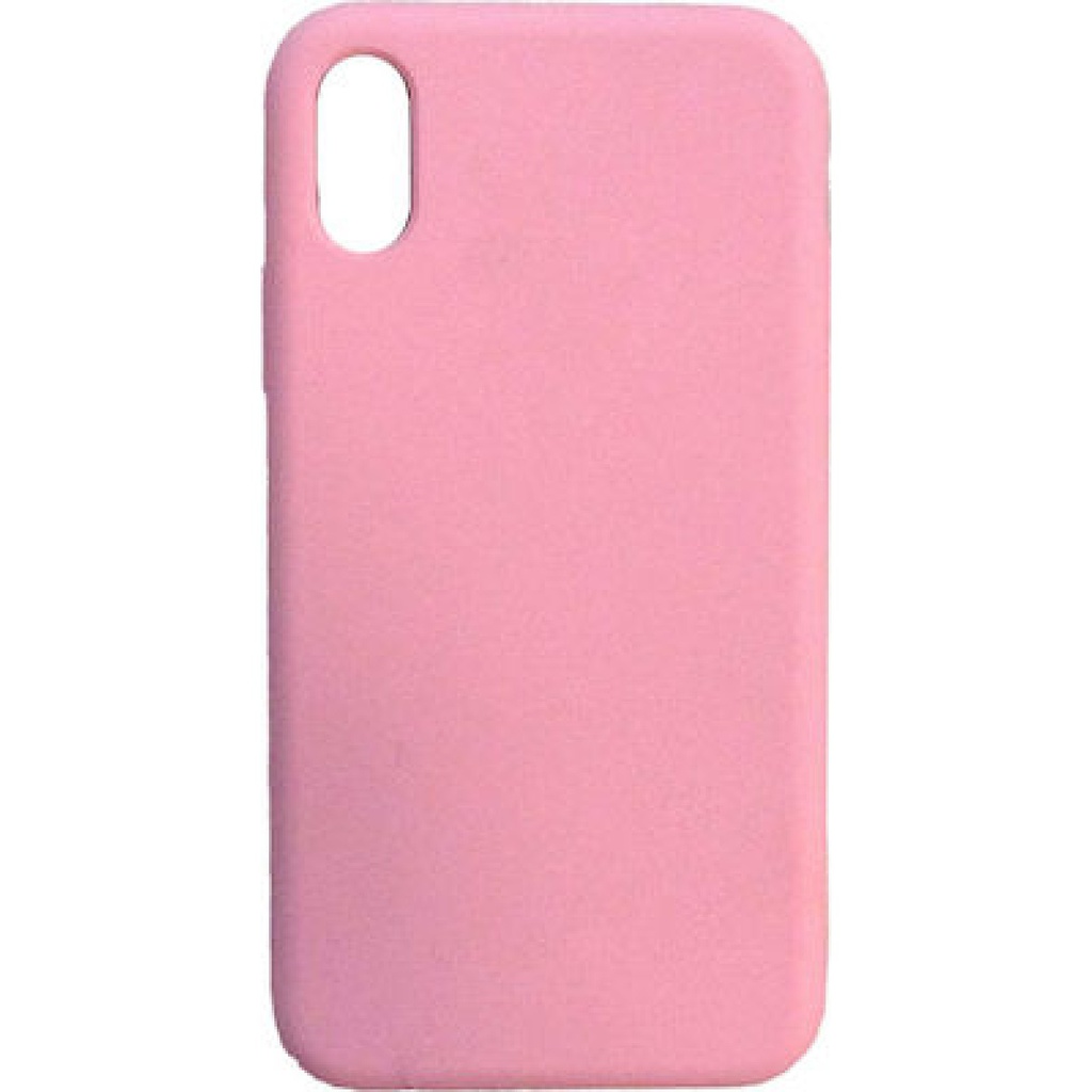 Oem Θήκη Σιλικόνης Matt 1,2 mm Για Apple iPhone XR Ροζ