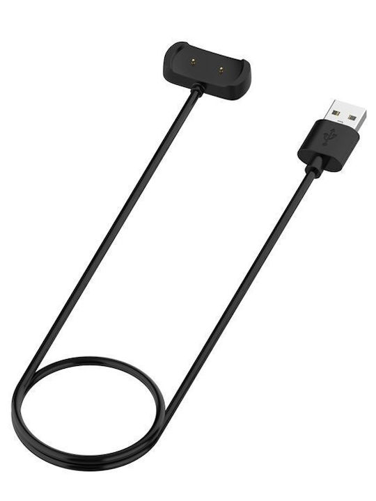Καλώδιο Φόρτισης USB-A Dock Μαύρο (Amazfit GTR 2/2e /GTS 2/2e/2 mini/ Pop / Pop Pro / Bip U/ Bip)