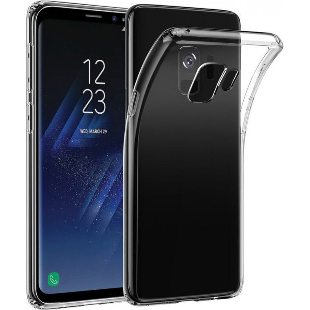 Oem Ultra Thin Θήκη Σιλικόνης Για Samsung Galaxy S9 Διάφανο