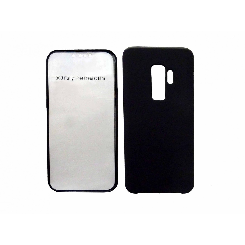 Oem Θήκη Σιλικόνης 360° ΓΙΑ Samsung Galaxy S9 Μαύρο