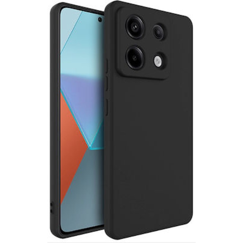 Oem Θήκη Σιλικόνης Soft 2.0 mm Για Xiaomi Redmi Note 13 4G Μαύρο