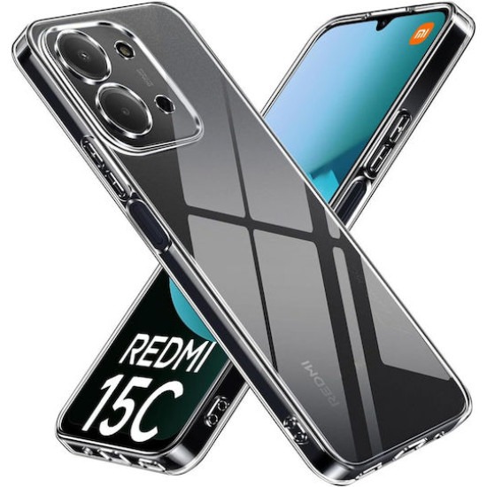 Θήκη ΣΙΛΙΚΟΝΗΣ ΓΙΑ Xiaomi 15 C ΔΙΑΦΑΝΗ