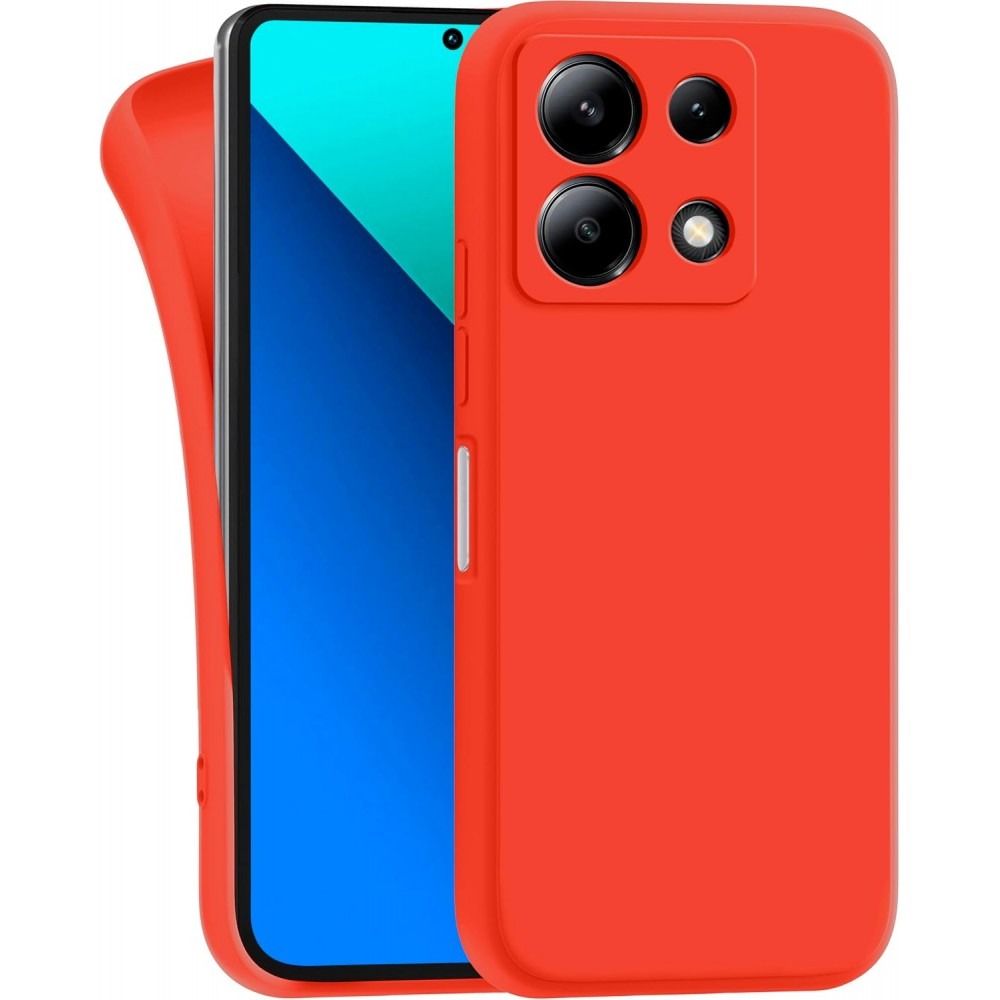 ΘΗΚΗ ΣΙΛΙΚΟΝΗΣ Για Xiaomi 15 C ΚΟΚΚΙΝΗ