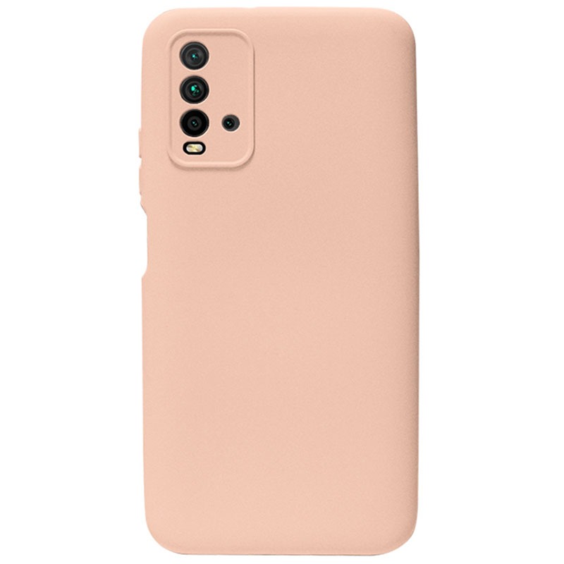 Θήκη Silicone για Xiaomi Redmi Note 9T ροζ της άμμου