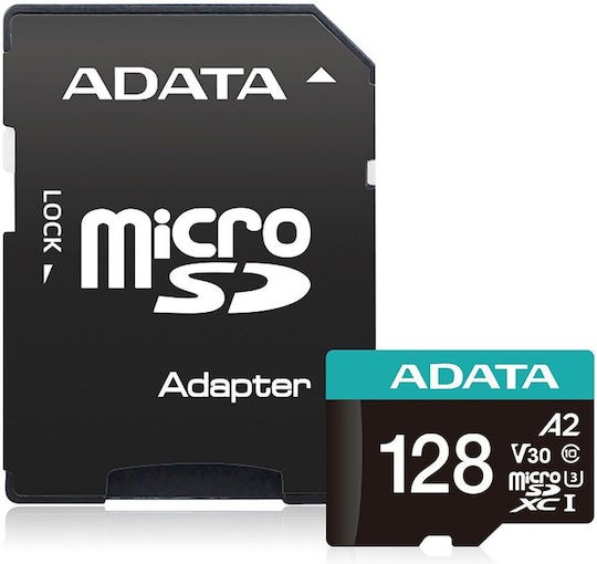 Adata Premier Pro SDXC 128GB Class 10 U3 V30 A2 UHS-I