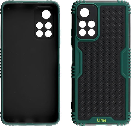 Lime Armadillo Camera Guard Back Cover Poco M4 Pro 5G / Redmi Note 11s 5G