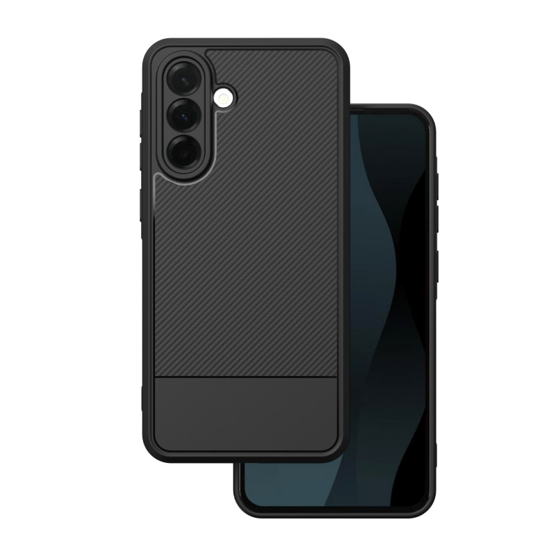 Θήκη Σιλικόνης Simple Carbon Για Samsung Galaxy A17 5G Μαύρο