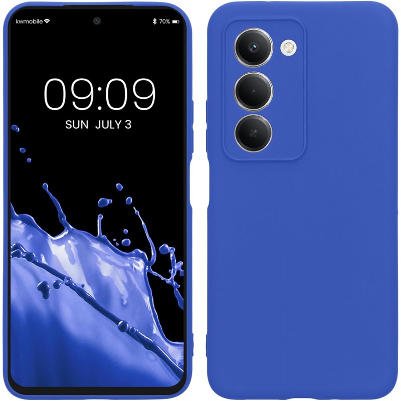 Θήκη Σιλικόνης Matt 1,5 mm Για Xiaomi Redmi 15 4G / 5G Μπλε