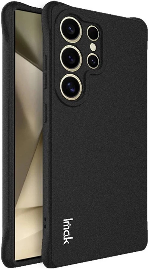 Θήκη Σιλικόνης Matt 1,2 mm Για Samsung S25 Ultra Μαύρη